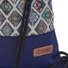 By Bers Leon Gym Bag with Inner Pockets Zip Backpack