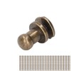 200 Sets Chicago Screws Round Head Rivets 7x5mm DIY Handcraft
