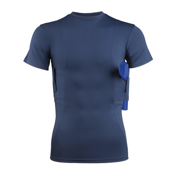 lilcreek Conceal Carry Shirts for Men,Holster Shirt for Men,Conceal Carry