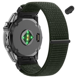 22mm Nylon Watch Bands for Garmin Fenix E/Fenix 8 AMOLED-47mm/Fenix 7/Fenix7 Pro/Fenix 6 Pro/Fenix 6,QuickFit Sport Watch Band for Garmin Fenix5/Fenix 5 Plus/Forerunner 965/945/Descent G1/Approach S62