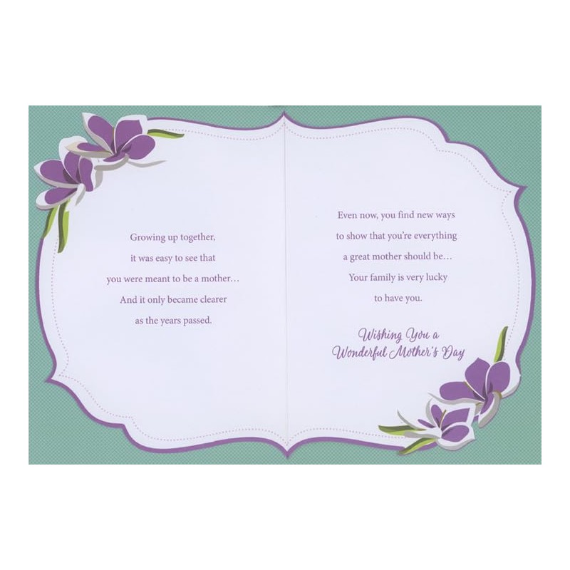 Designer Greetings Purple Foil Bordered 3D Tip-On Banner, Wide Purple