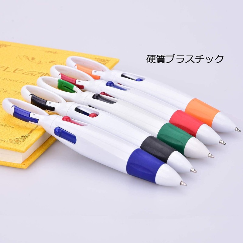 Tinwai 4 Color Ballpoint Pen, Multi-functional, Oily, Multicolor, Ballpoint Pen,