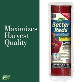 Dalen Better Reds – Perforated Red Mulch Film –Stimulates Early Plant Growth and Maximizes Harvest Quality – Easy DIY Installation – Made in The USA– 3ft x 24ft