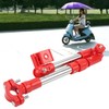 Stainless Steel Bike Umbrella Stand, 360° Adjustable Telescopic Outdoor Umbrella