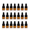 Elfenstall - 50pcs 1ml (1/4 Dram) Amber Mini Glass Bottle