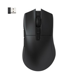 Darmoshark N3PRO 8K Wireless Gaming Mouse,Tri-Mode 2.4G/USB-C/Bluetooth Mouse Up to 26000DPI,PAW3395 Optical Sensor Lightweight 64g,7 programmable Button,Computer Mouse for Laptop,PC,Windows,Linux-B