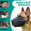 Dog Muzzle - Soft Mesh Muzzle for Small Medium Large