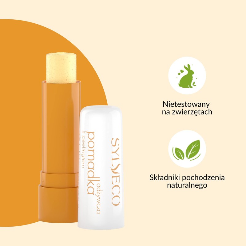 Sylveco nourishing lip balm with peeling 4.6 g