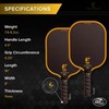 Electrum Pro II Pickleball Paddle USAPA Approved | Carbon Fiber