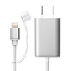 PGA Lightning Connector AC Charger Tough Cable Type , sliver