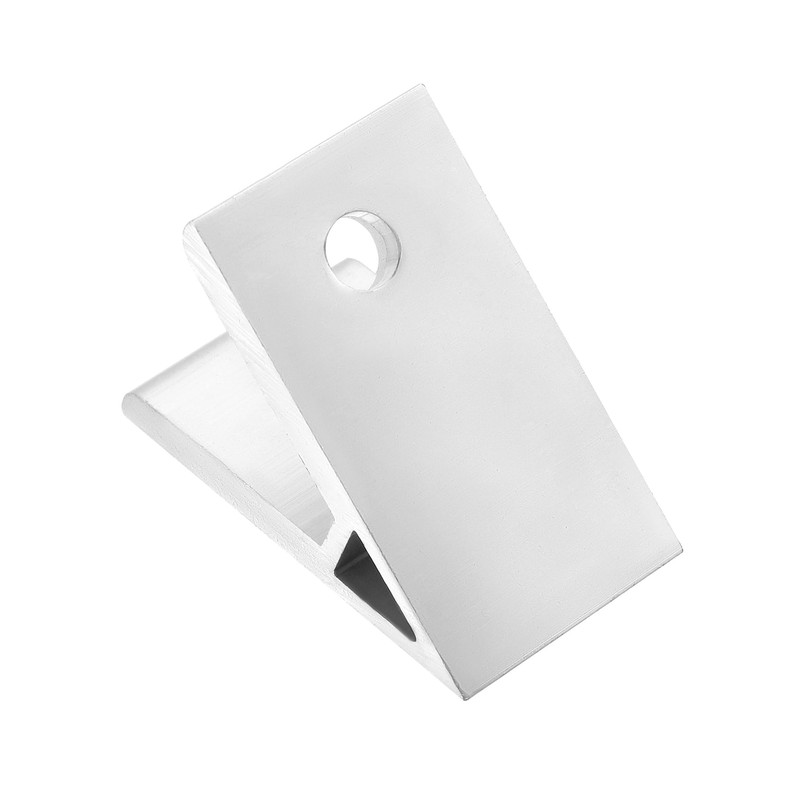 QWORK® 10 x Aluminium Angle Connectors 45 Degree Internal Angle