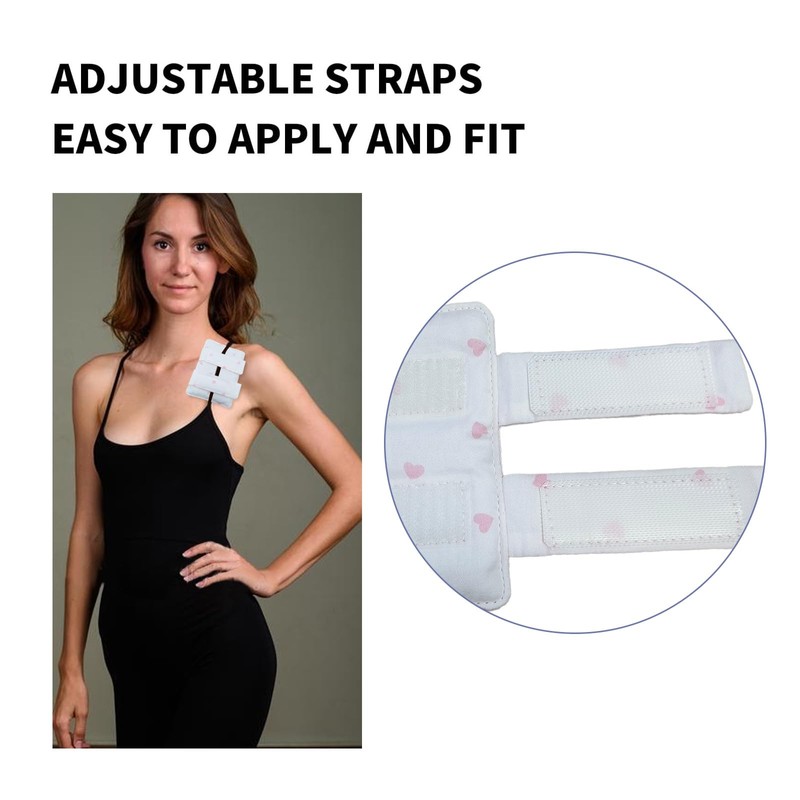 LJHYSD Bra Strap Pad Protector for Chest Port Pacemaker Pillow