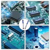2 Pack Desoldering Pump, Blue Solder Sucker Tool, Desoldering Vacuum