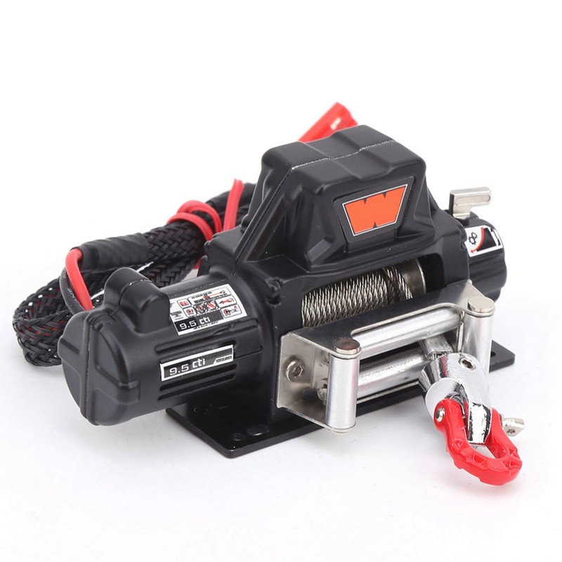 RC Model Winch with Remote Control Controller for TRX4 D90