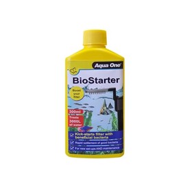 Aqua One BioStarter with Beneficial Friendly Bacteria For Aquariums and Fish Tank Filters (300ml)