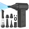 THETHEKU Compressed Air Duster, Electric Air Duster Rechargeable Blower Handheld