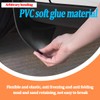 4PCS Car Mud Flaps, Flexible Rubber Vehicle Mudflaps Mudguard Splash