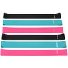 com-four® 12 x Mini Body Shape Stretch Bands - Exercise