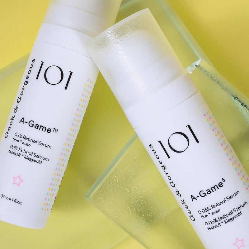 Geek & Gorgeous A-Game 5 - Lightweight Serum with 0.05%
