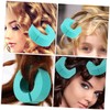 Baluue 6Pcs Curl Hair Sponge Shaped Hair Fixing Tool for