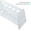 SENENQU 4 Pack Acrylic Test Tube Rack for 16mm Tubes,