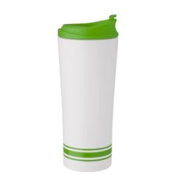 SnugZ Lot of 25 Pieces - Snugz – Tira Stripe Tumblers – Insulated – 16 Oz. – Lime