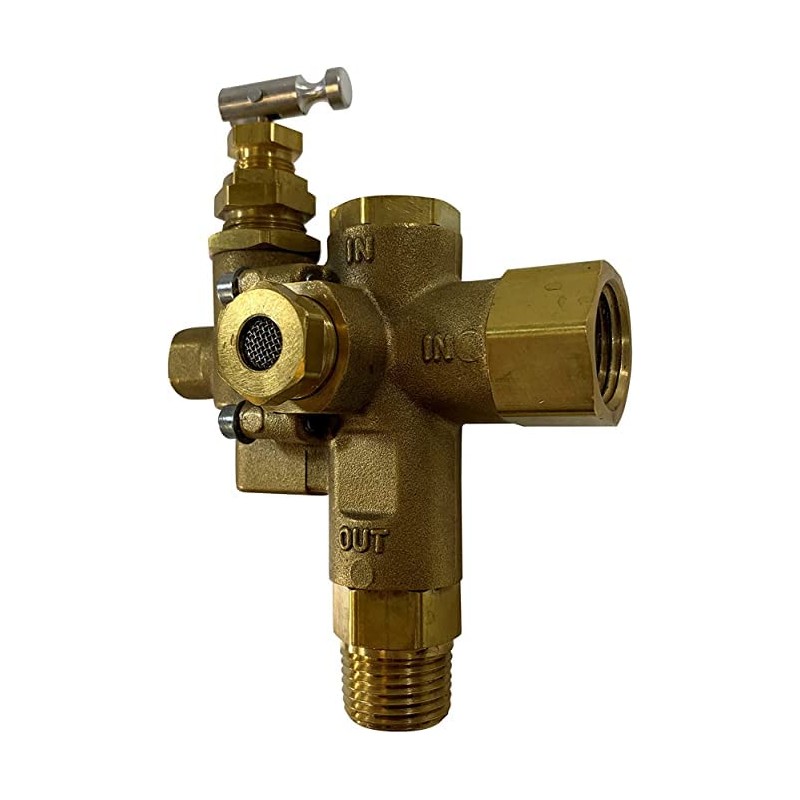 1/2" NPT Side Inlet, All in One Pilot Unloader Check