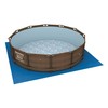 Bestway Above Ground Swimming Pool Ground Cloth, 13' x 13'