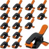 HORUSDY 16-Pack Spring Clamps Heavy Duty, 3-inch Mini Clamps for