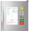 HOMiDEK Magnetic Dry Erase Board: Small Fridge Whiteboard, Flexible Refrigerator