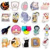 Yerdos Cute Cat Stickers for Kids Water Bottles，50 PCS Vinyl