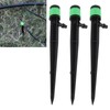100pcs Drip Emitters 360 Degree Adjustable Water Flow Drippers Sprayer