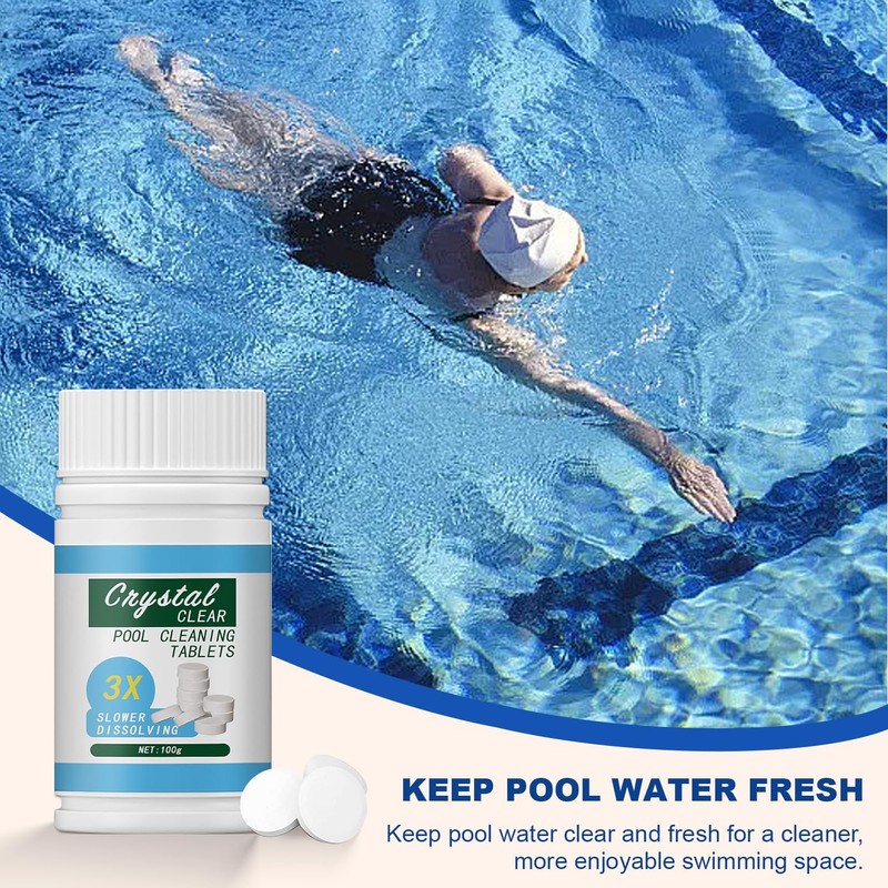 Pool Cleaning Tablet, Pool Cleaning Tablets, 100 Pieces, Cleaning Tablets