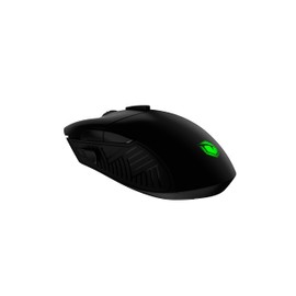 PUSAT One Shot Pro High-Performance Wireless Gaming Mouse 16000 DPI, 8 Programmable Buttons, RGB,Rechargeble, Wireless Charge, 20 M + Clicks, Trigger Button, DPI Switch Button - Black
