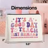 UPNEGE Gifts for Teacher Makeup Bag, Kindergarten Teacher Gifts Teacher
