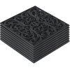 Pangda 8 Pcs Rubber Stepping Stones Outdoor Garden Walkway, 12