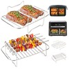 YYTECH Hot Air Fryer Grill Rack for Ninja AF300EU AF400EU
