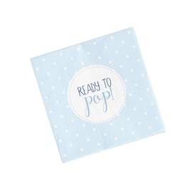 CLUB GREEN 20 Blue Ready to POP Napkins, 2 x 17 x 17 cm
