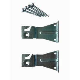 Soportes de extensión de montaje universal de 2 1/2" para persianas enrollables con un rodillo de metal
