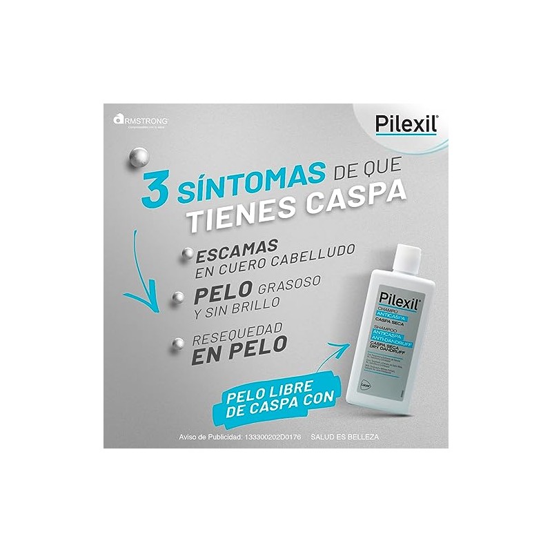 Pilexil Shampoo Anti Caspa Seca 300ml