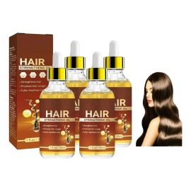 4×aceite Capilar 30 Ml Con Biotina Y Sérum Ricino Para