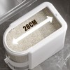 Huishun 25 Lbs Rice Container with Measuring Cup, Upgraded Built-in