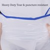 JUNESHE Queen Mattress Bag for Moving and Storage-3 Mil Zipper