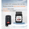 Key Voice Paring Compatible with 2013-2018 Toyota Avalon Car Keyless