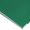 Bindertek 3-Ring 3-Inch Premium Linen Textured Binder, Evergreen (3EFN-EV)