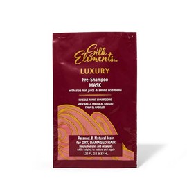 Silk Elements Luxury Pre Shampoo Hair Mask, Deeply Hydrates, Helps Reduce Itch, For Dry, Damaged Hair, 1 Oz