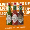 TABASCO Brand Cayenne Garlic Pepper Sauce, Mild Hot Sauce, Bulk