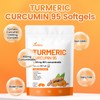 Turmeric Curcumin Supplement with Black Pepper Capsules, 1000mg Pure Turmeric