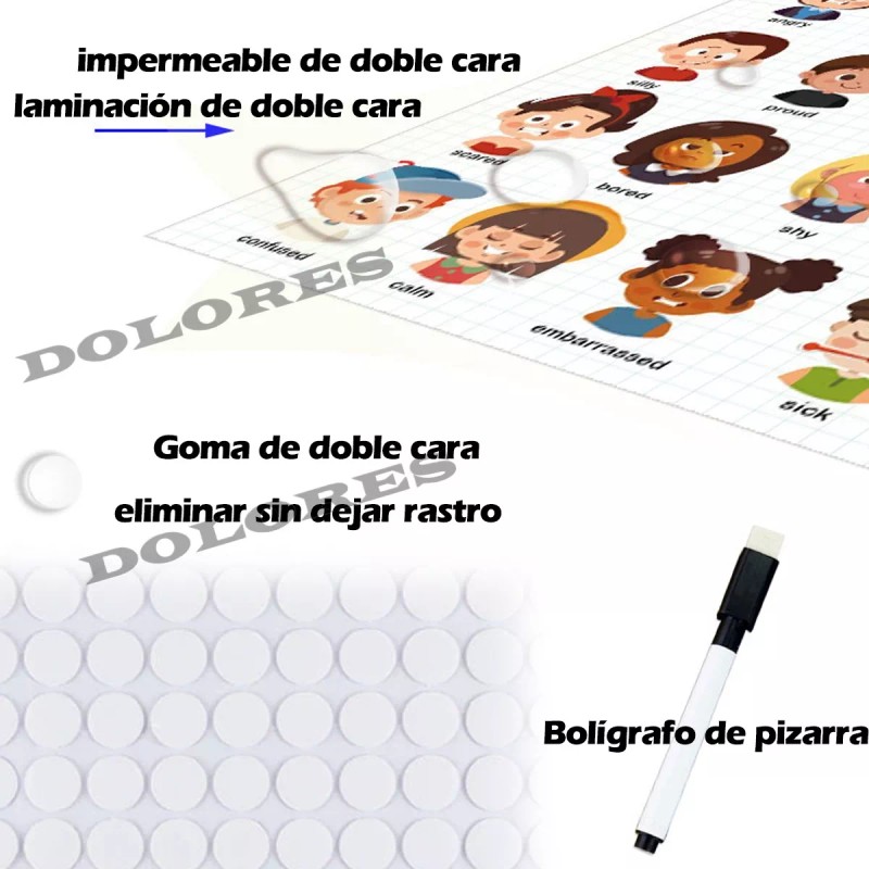 Dolores Set Juguetes Educativos Niños Dibujo Aprendizaje Montessori