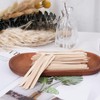 1200Pcs Wooden Wax Sticks Small Wax Spatula Eyebrow Wax Sticks
